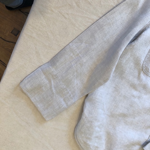 Valerie Stevens button up linen blouse - Picture 14 of 15